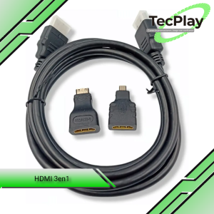 Adaptador HDMI 3 en 1