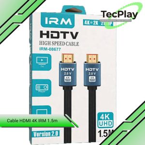 Cable HDMI 4K IRM 1.5m