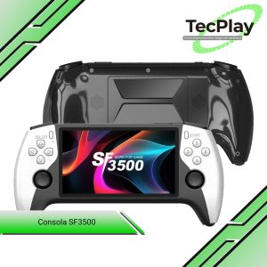 🎮 Consola Portátil Retro SF3500 (Pantalla IPS de 5" / Doble Joystick)